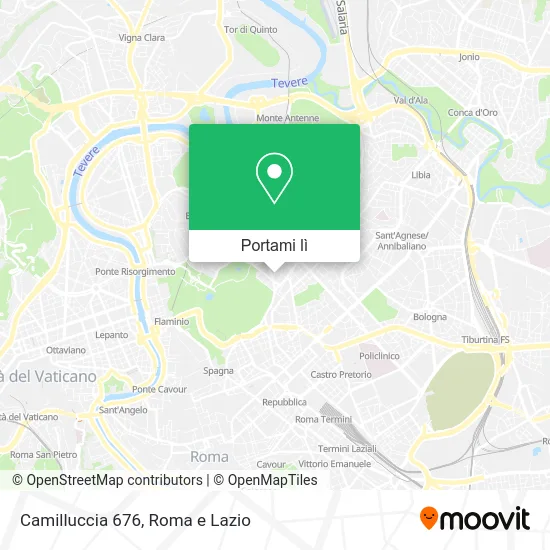 Mappa Camilluccia 676