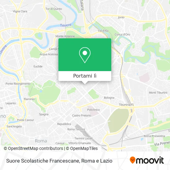 Mappa Suore Scolastiche Francescane