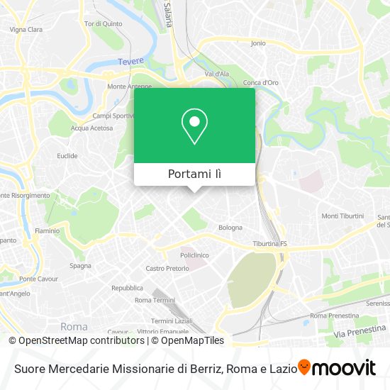 Mappa Suore Mercedarie Missionarie di Berriz