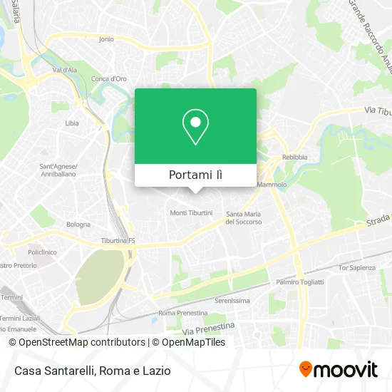 Mappa Casa Santarelli