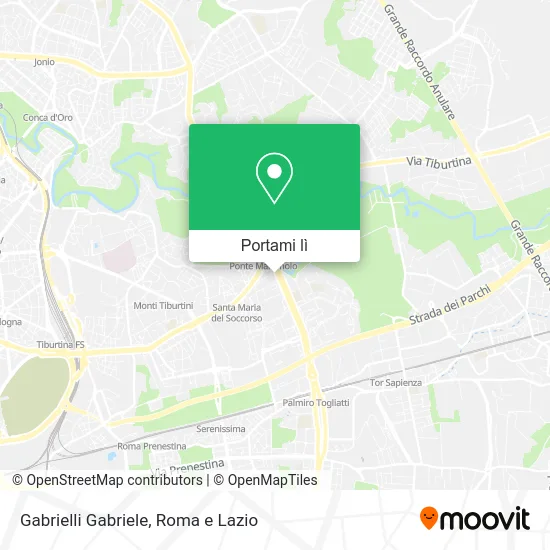 Mappa Gabrielli Gabriele