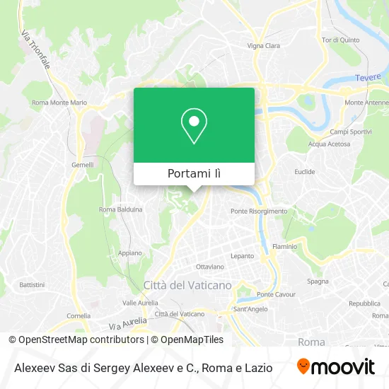 Mappa Alexeev Sas di Sergey Alexeev e C.