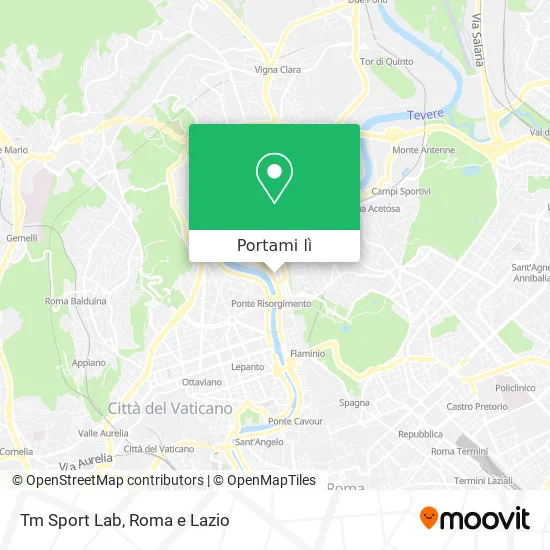 Mappa Tm Sport Lab