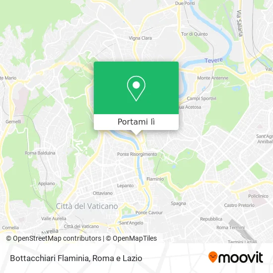 Mappa Bottacchiari Flaminia