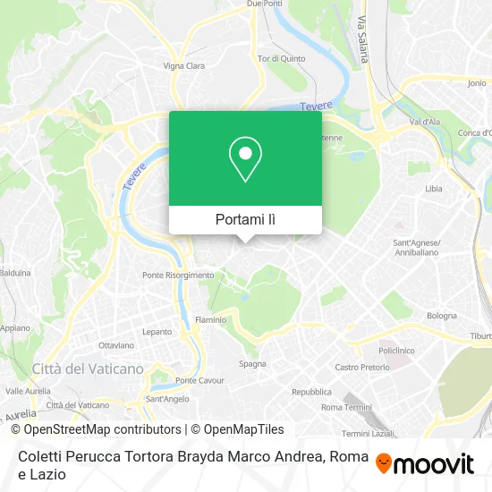 Mappa Coletti Perucca Tortora Brayda Marco Andrea