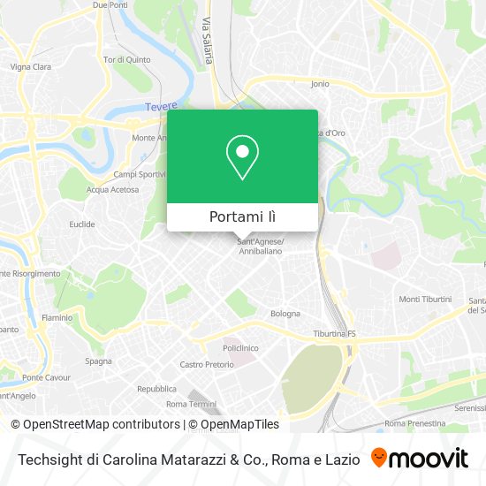 Mappa Techsight di Carolina Matarazzi & Co.