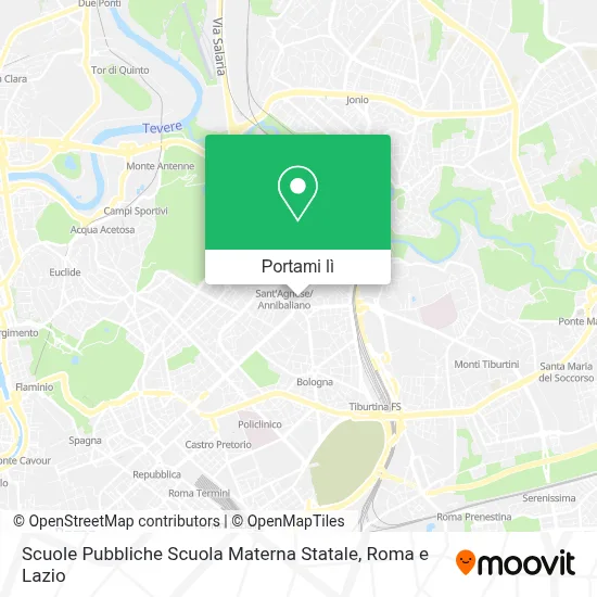 Mappa Scuole Pubbliche Scuola Materna Statale