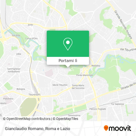 Mappa Gianclaudio Romano