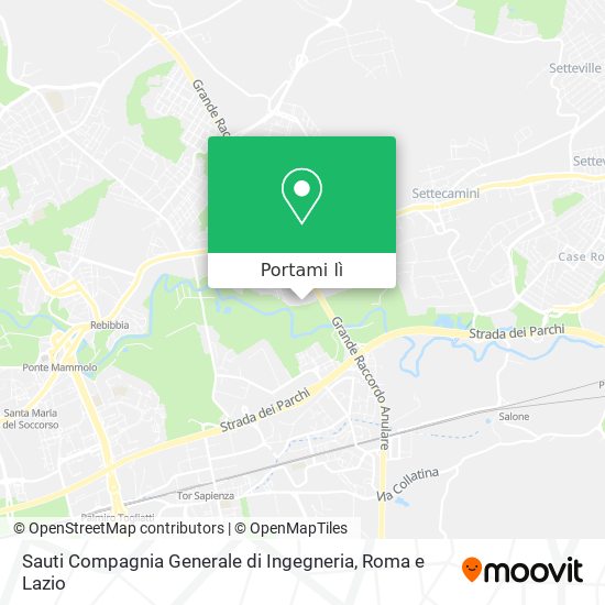 Mappa Sauti Compagnia Generale di Ingegneria