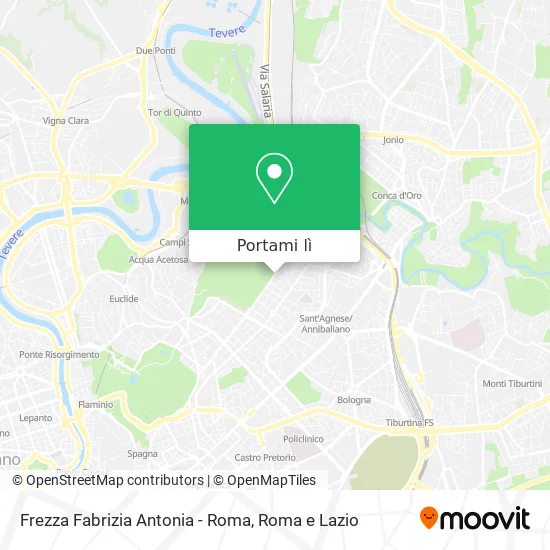 Mappa Frezza Fabrizia Antonia - Roma