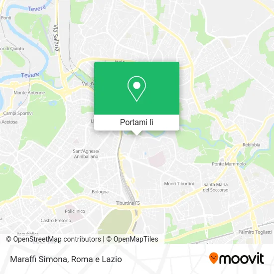 Mappa Maraffi Simona