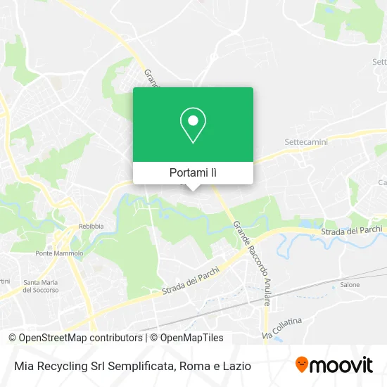 Mappa Mia Recycling Srl Semplificata