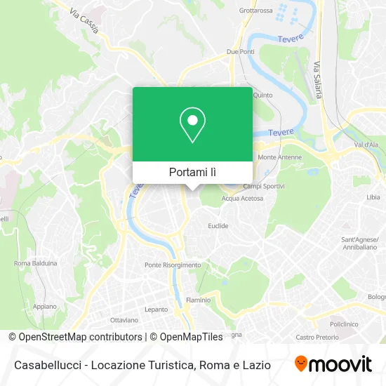 Mappa Casabellucci - Locazione Turistica