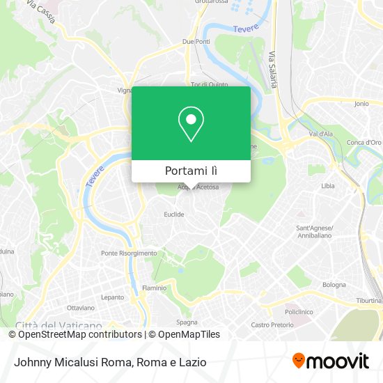 Mappa Johnny Micalusi Roma