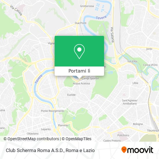 Mappa Club Scherma Roma A.S.D.
