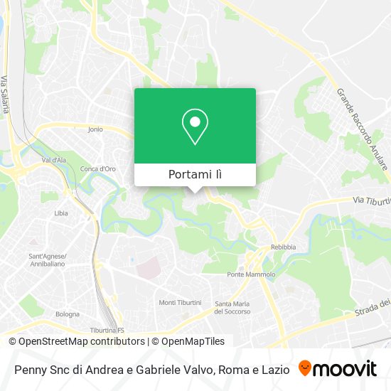 Mappa Penny Snc di Andrea e Gabriele Valvo