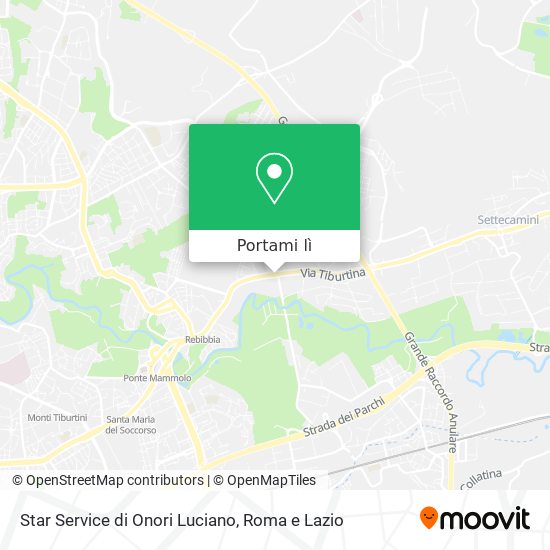 Mappa Star Service di Onori Luciano