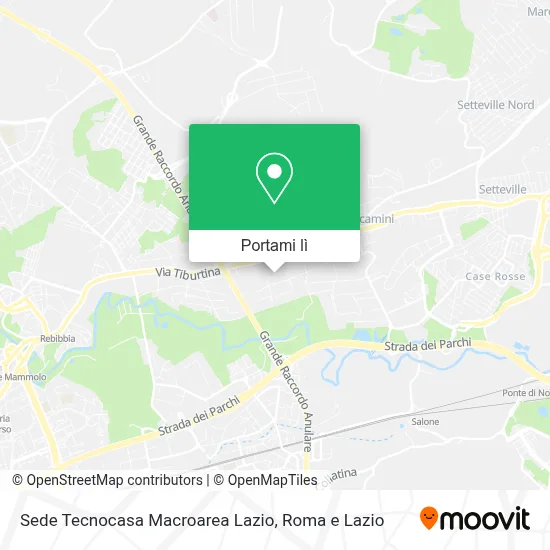 Mappa Sede Tecnocasa Macroarea Lazio