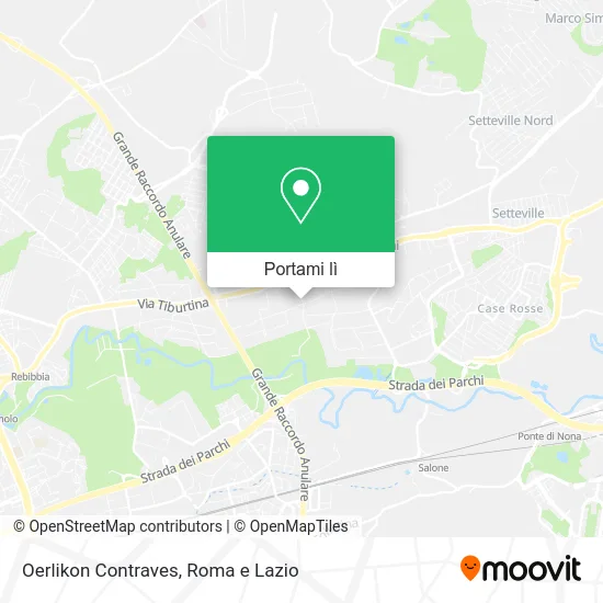 Mappa Oerlikon Contraves