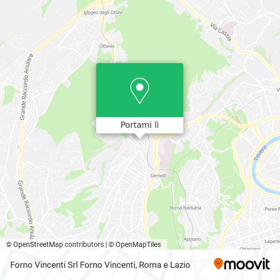 Mappa Forno Vincenti Srl Forno Vincenti