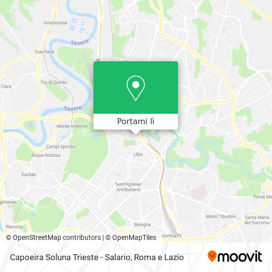 Mappa Capoeira Soluna Trieste - Salario