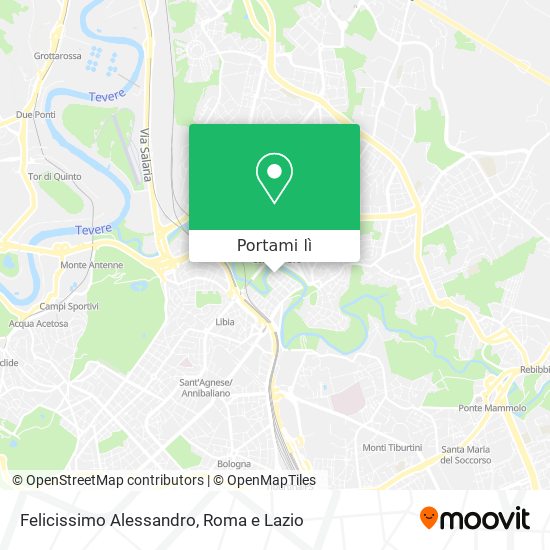 Mappa Felicissimo Alessandro