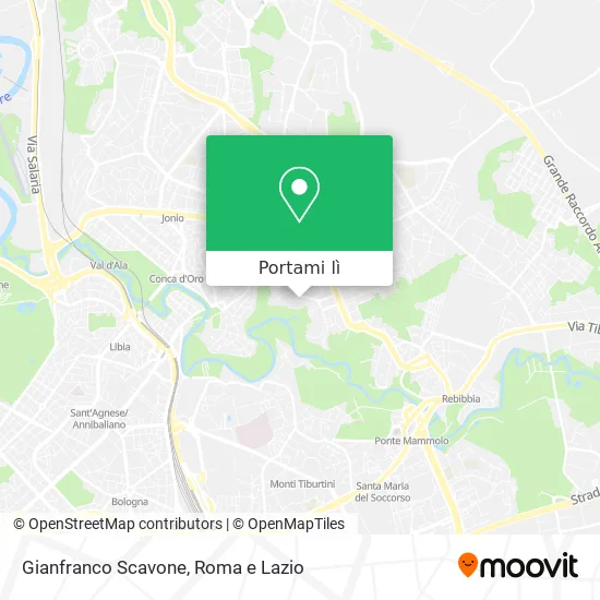 Mappa Gianfranco Scavone