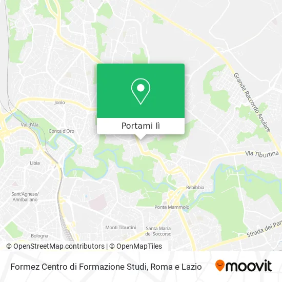 Mappa Formez Centro di Formazione Studi