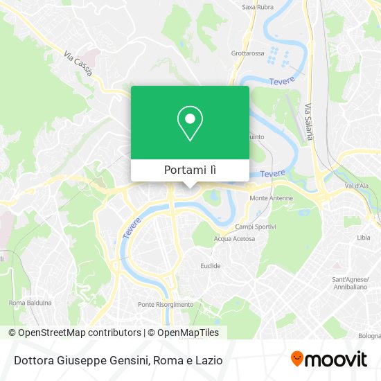 Mappa Dottora Giuseppe Gensini
