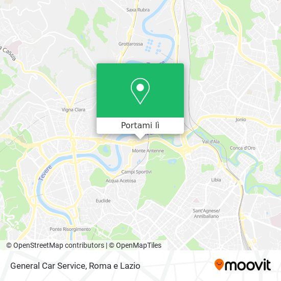 Mappa General Car Service