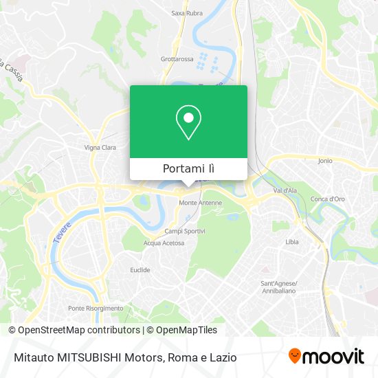 Mappa Mitauto MITSUBISHI Motors