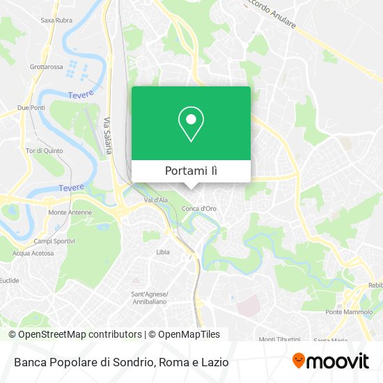 Mappa Banca Popolare di Sondrio