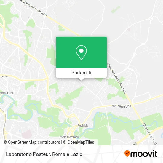 Mappa Laboratorio Pasteur