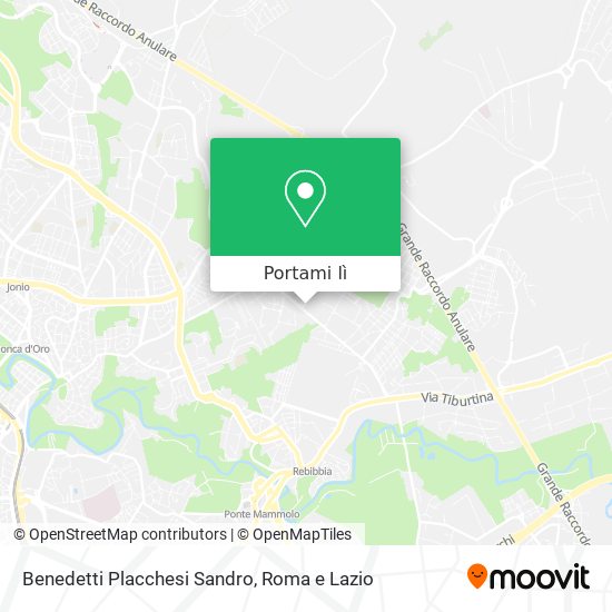 Mappa Benedetti Placchesi Sandro