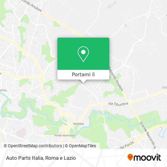 Mappa Auto Parts Italia