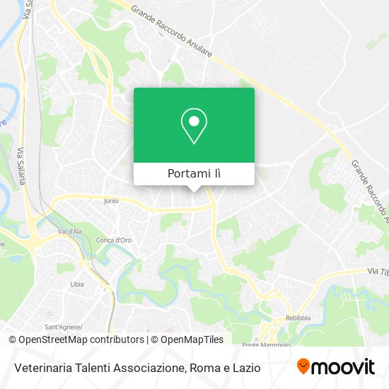 Mappa Veterinaria Talenti Associazione