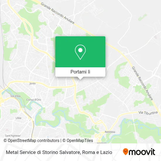Mappa Metal Service di Storino Salvatore