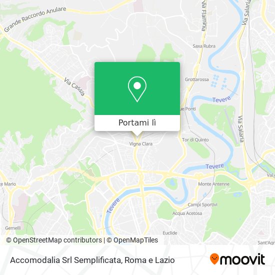 Mappa Accomodalia Srl Semplificata