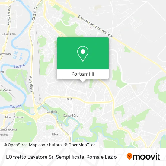 Mappa L'Orsetto Lavatore Srl Semplificata