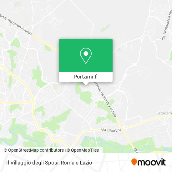 Mappa Il Villaggio degli Sposi