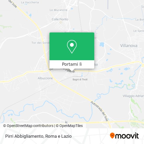 Mappa Pirri Abbigliamento