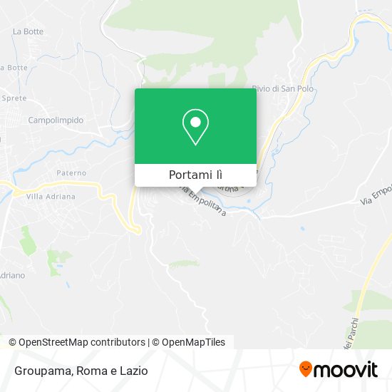 Mappa Groupama