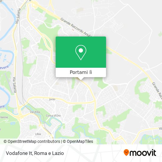 Mappa Vodafone It