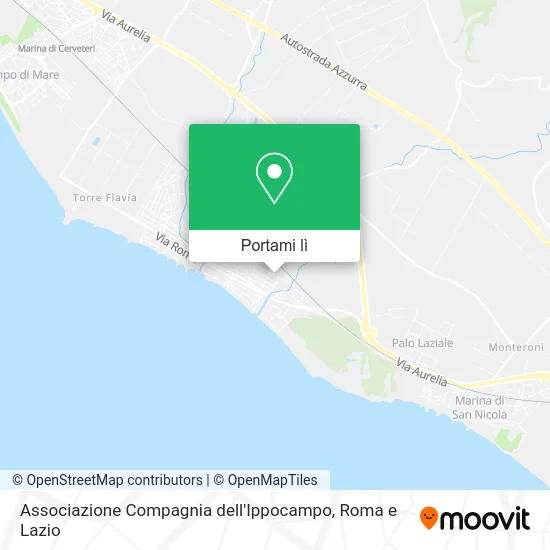 Mappa Associazione Compagnia dell'Ippocampo