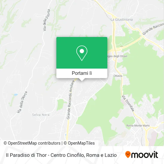 Mappa Il Paradiso di Thor - Centro Cinofilo