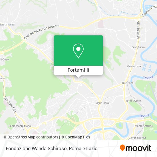 Mappa Fondazione Wanda Schiroso