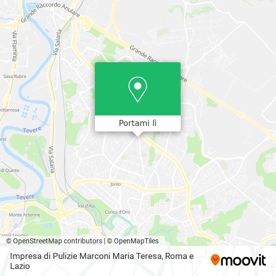 Mappa Impresa di Pulizie Marconi Maria Teresa