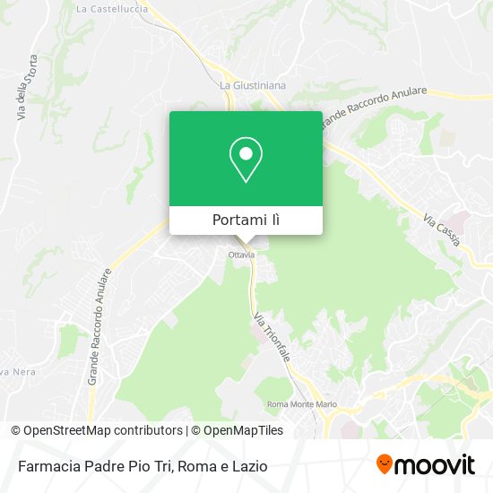 Mappa Farmacia Padre Pio Tri