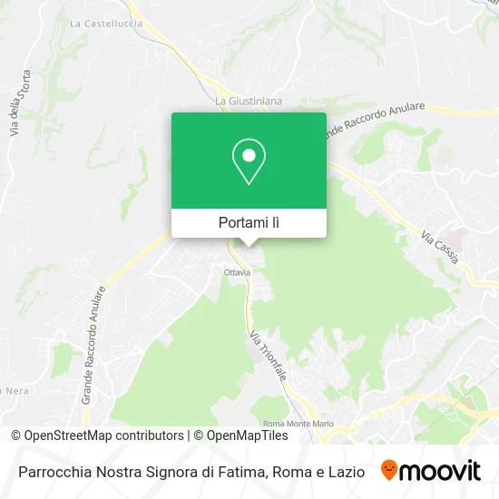 Mappa Parrocchia Nostra Signora di Fatima