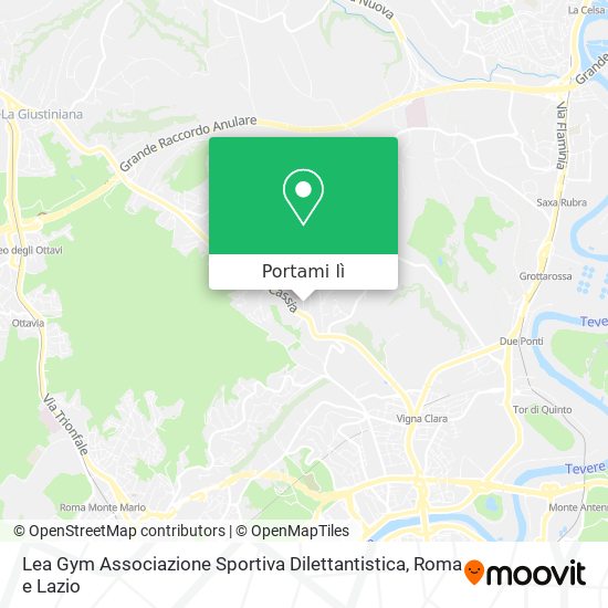 Mappa Lea Gym Associazione Sportiva Dilettantistica